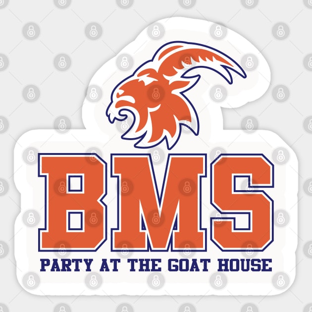 Party At The Goat House Sticker by Soulcatcher